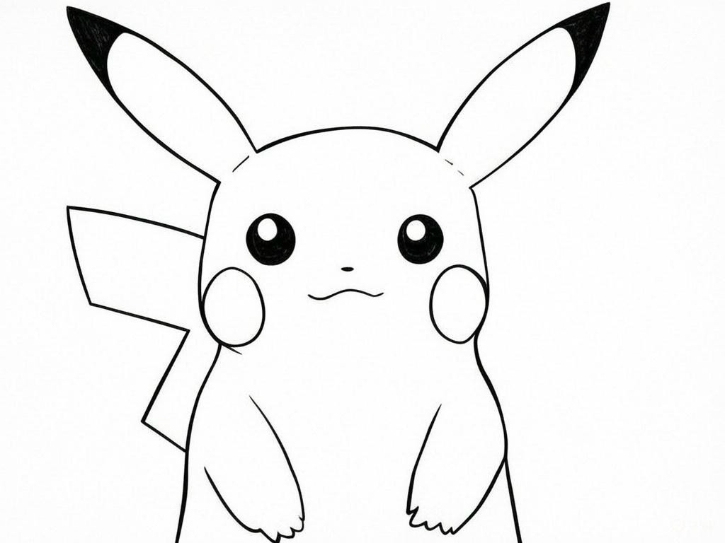 dessin pokemon pikachu