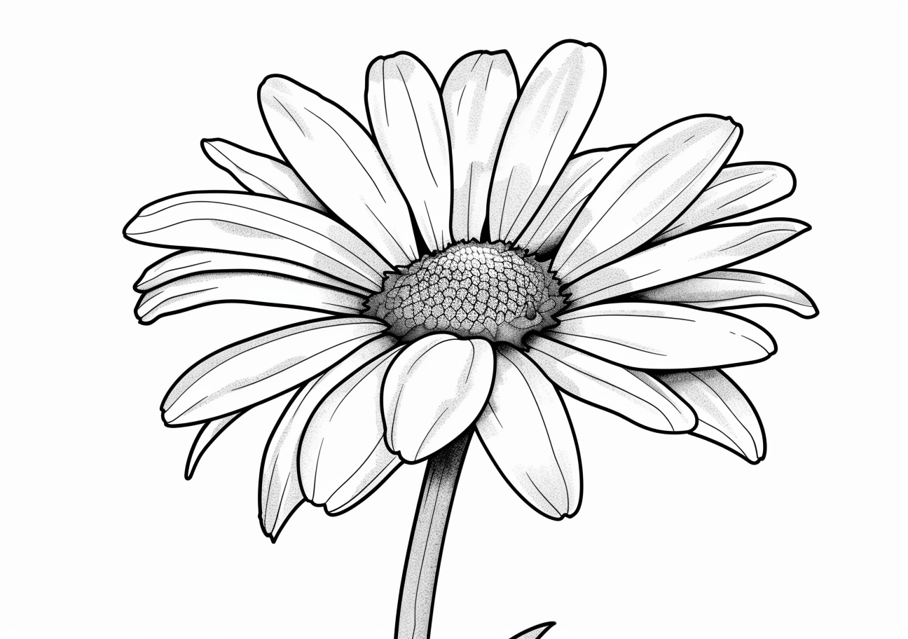 Coloriage de fleurs